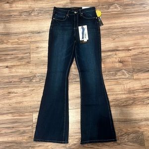 YMI high rise flare jeans. NEW WITH TAGS!